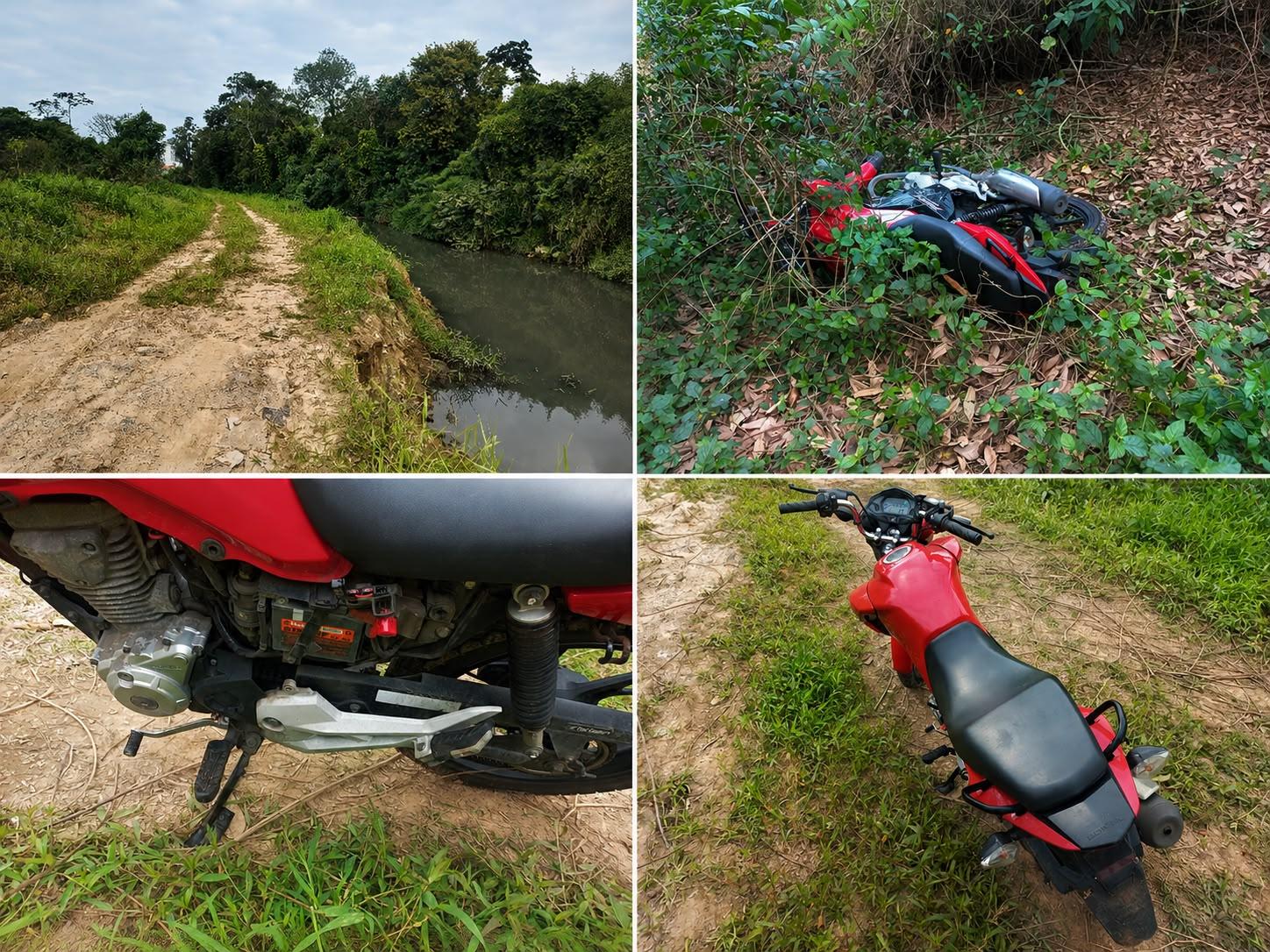 12º Batalhão recupera motocicleta furtada em Camboriú