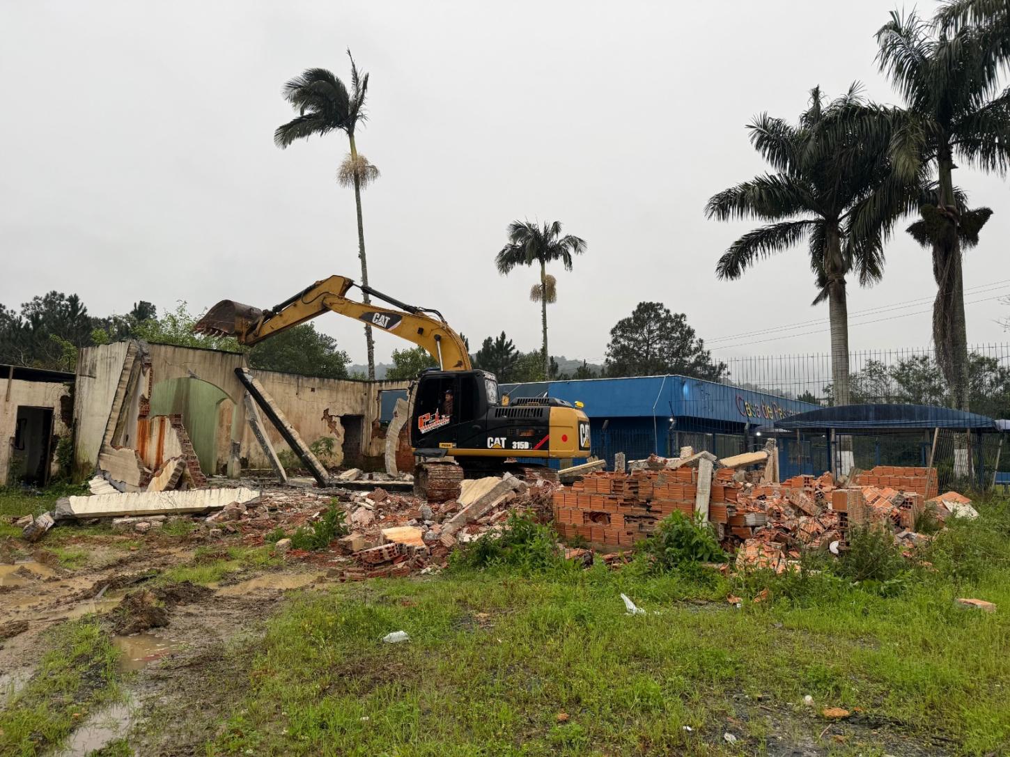 Preparação do terreno