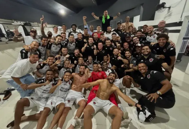 Botafogo-PB assumiu a ponta (Foto: Reprodução / Redes Sociais)