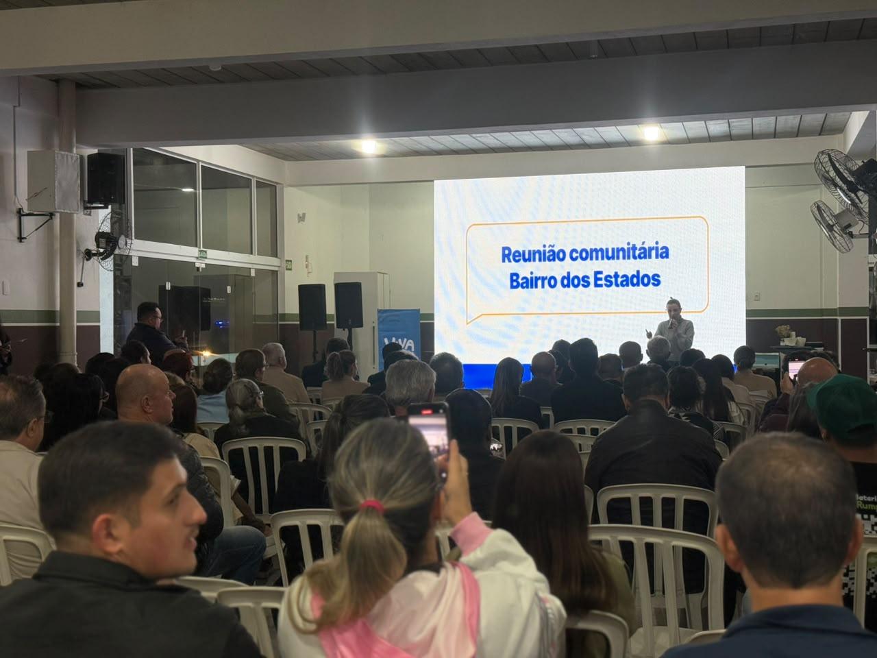 Prefeitura apresenta investimentos e novas ações para o Bairro dos Estados em reunião comunitária