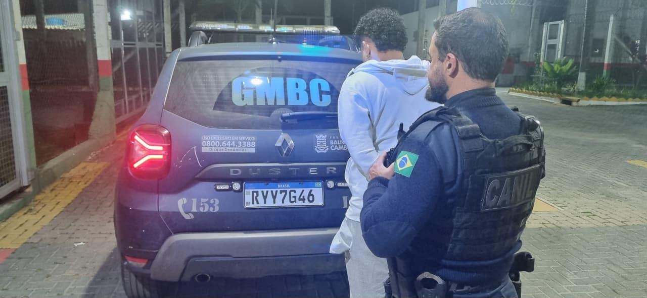 Procurado por lesão corporal é preso pela Guarda Municipal de Balneário Camboriú 