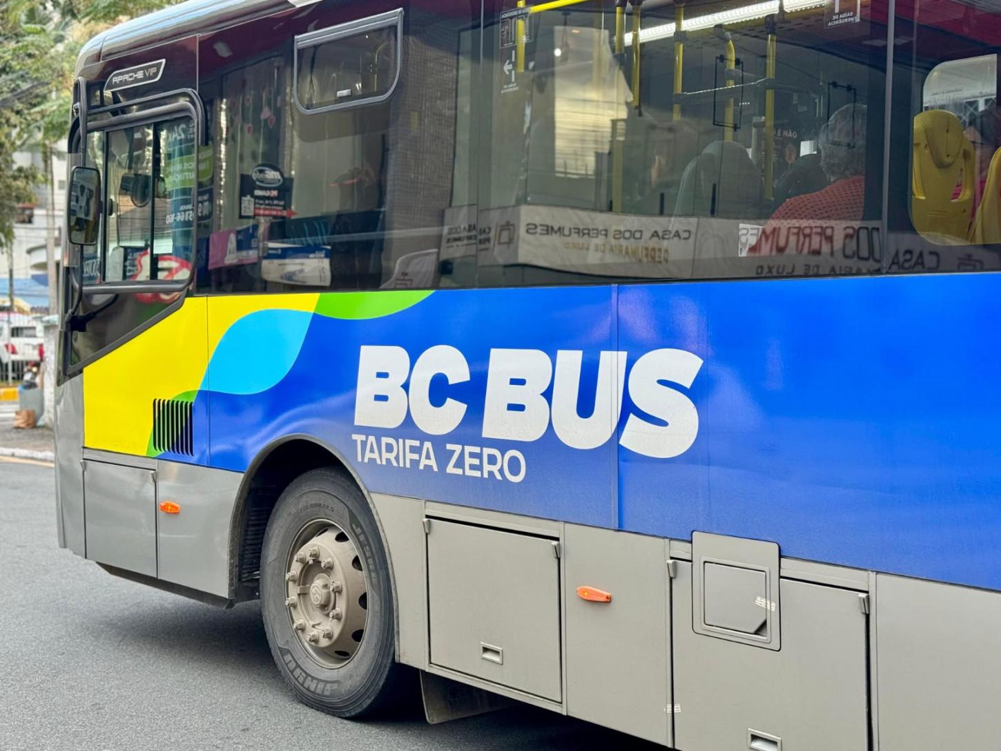 Rotas do BC Bus devem ser acompanhadas pelo aplicativo BC Digital