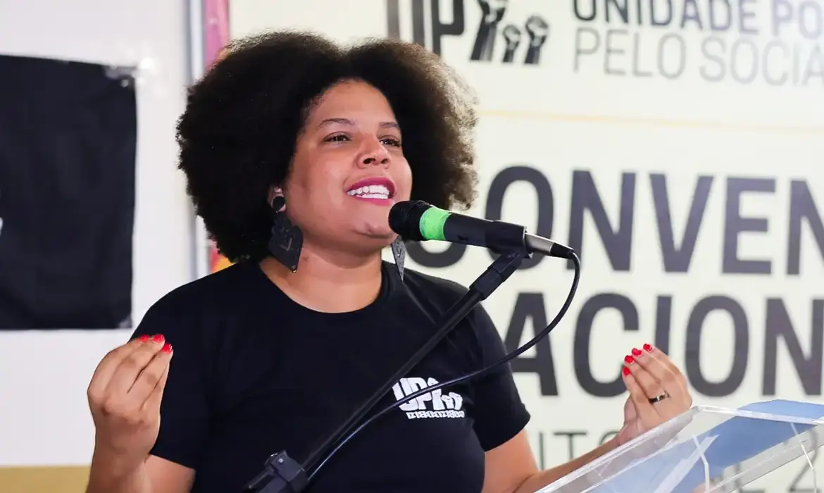 Samara Martins é a candidata do Unidade Popular ao pleito presidencial