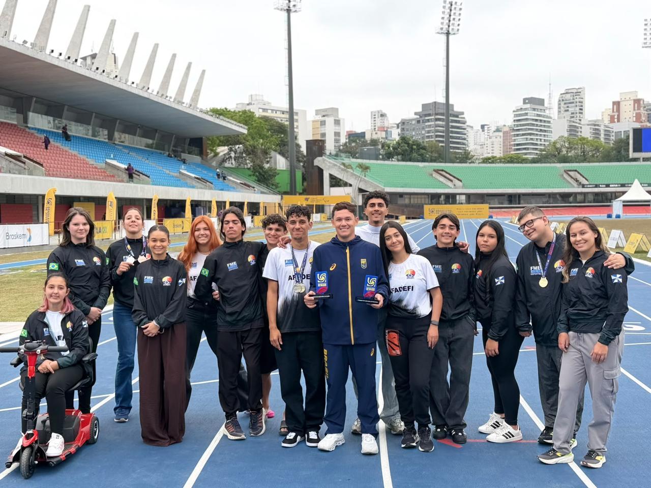 Balneário Camboriú conquista mais de 30 medalhas no Campeonato Brasileiro Jovens de Atletismo Paralímpico
