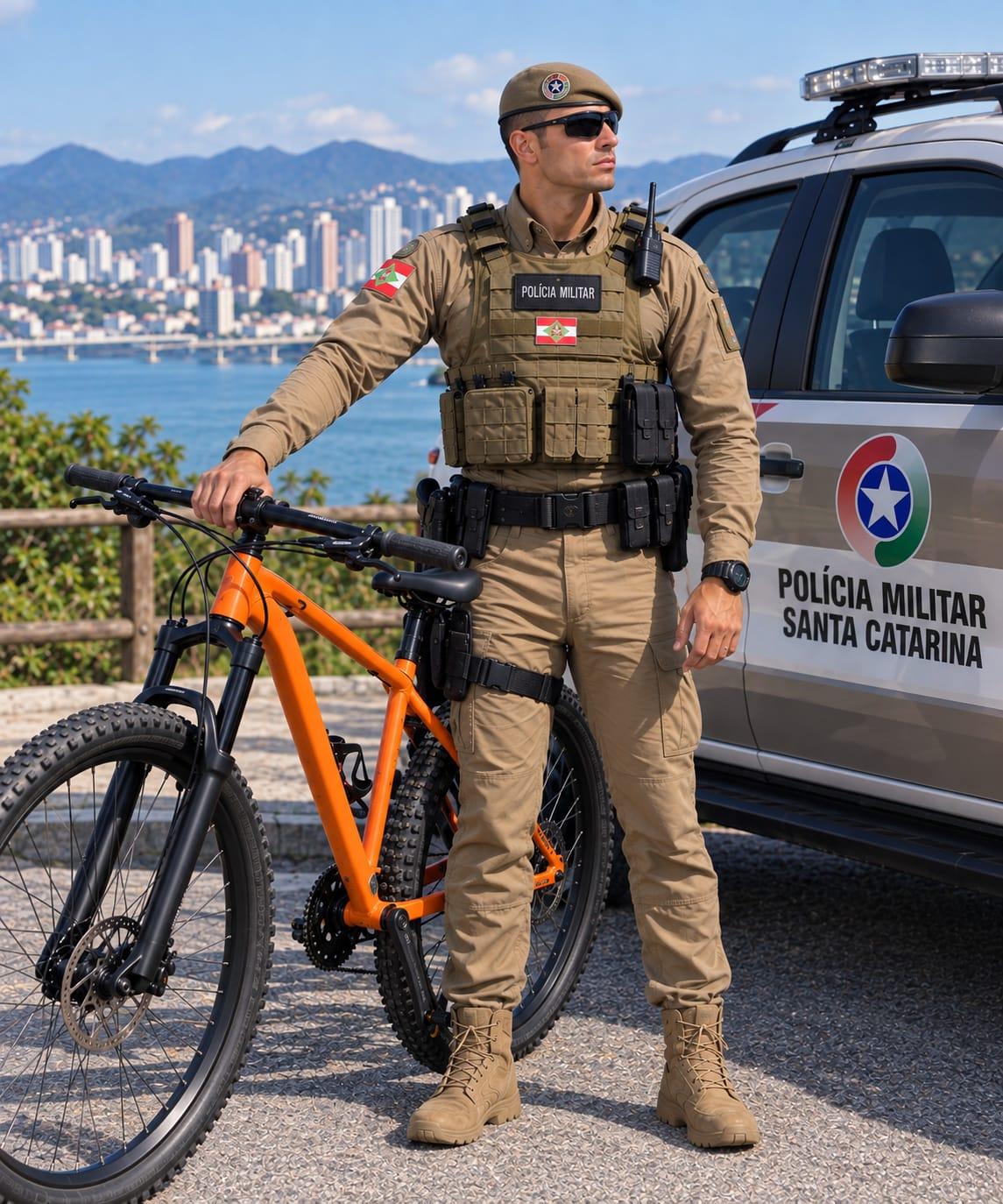 Bicicleta avaliada em R$ 8.500 é recuperada por policiais do 1º BPM em Itajaí