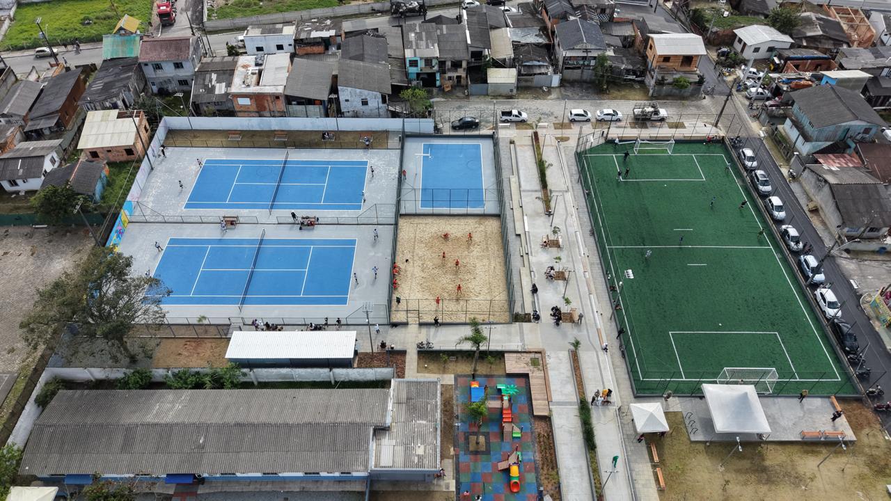 Cidade Nova ganha espaço de esporte e lazer revitalizado