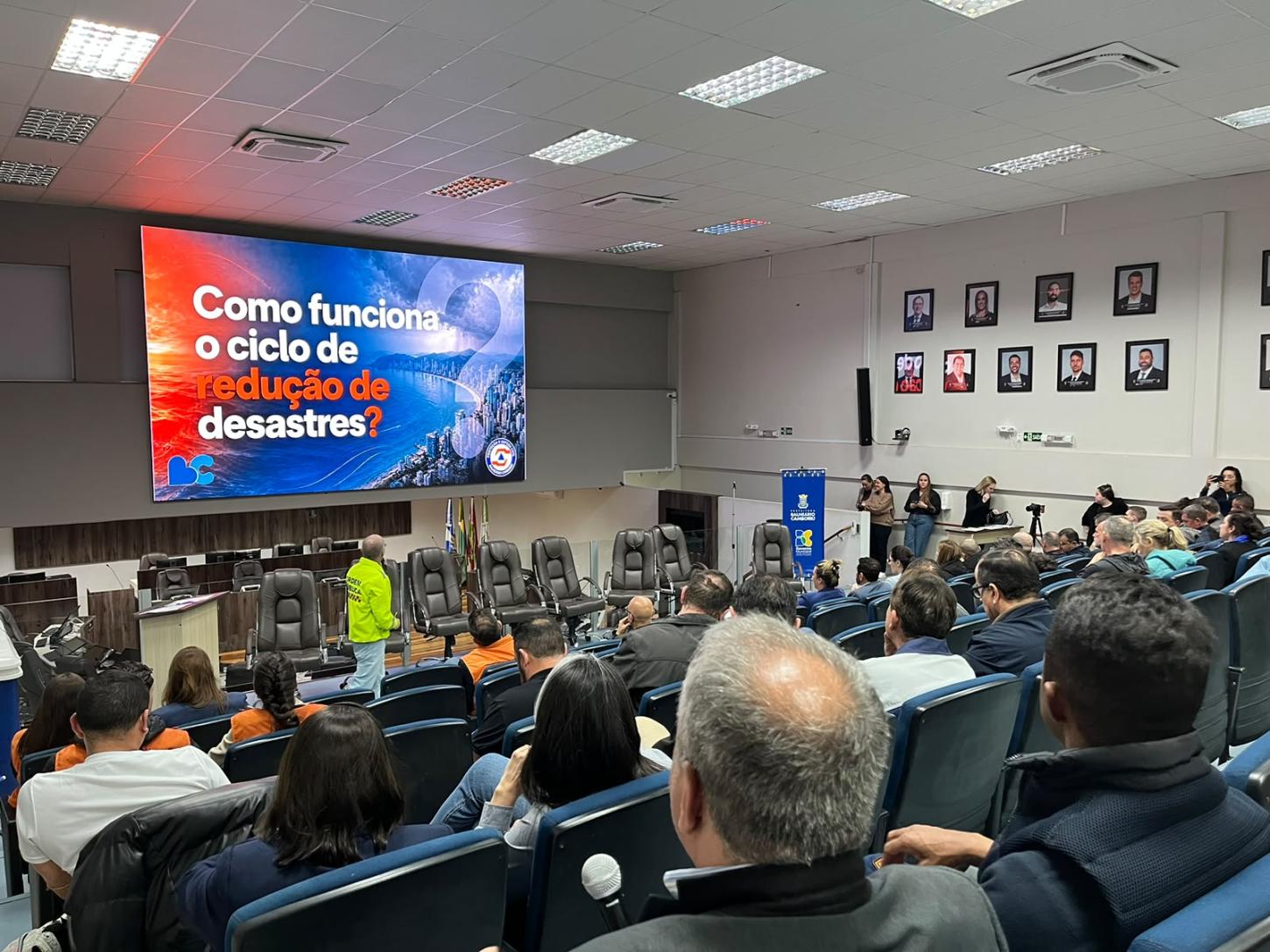 Defesa Civil apresenta Plano de Contingência para a comunidade em audiência na Câmara de Vereadores