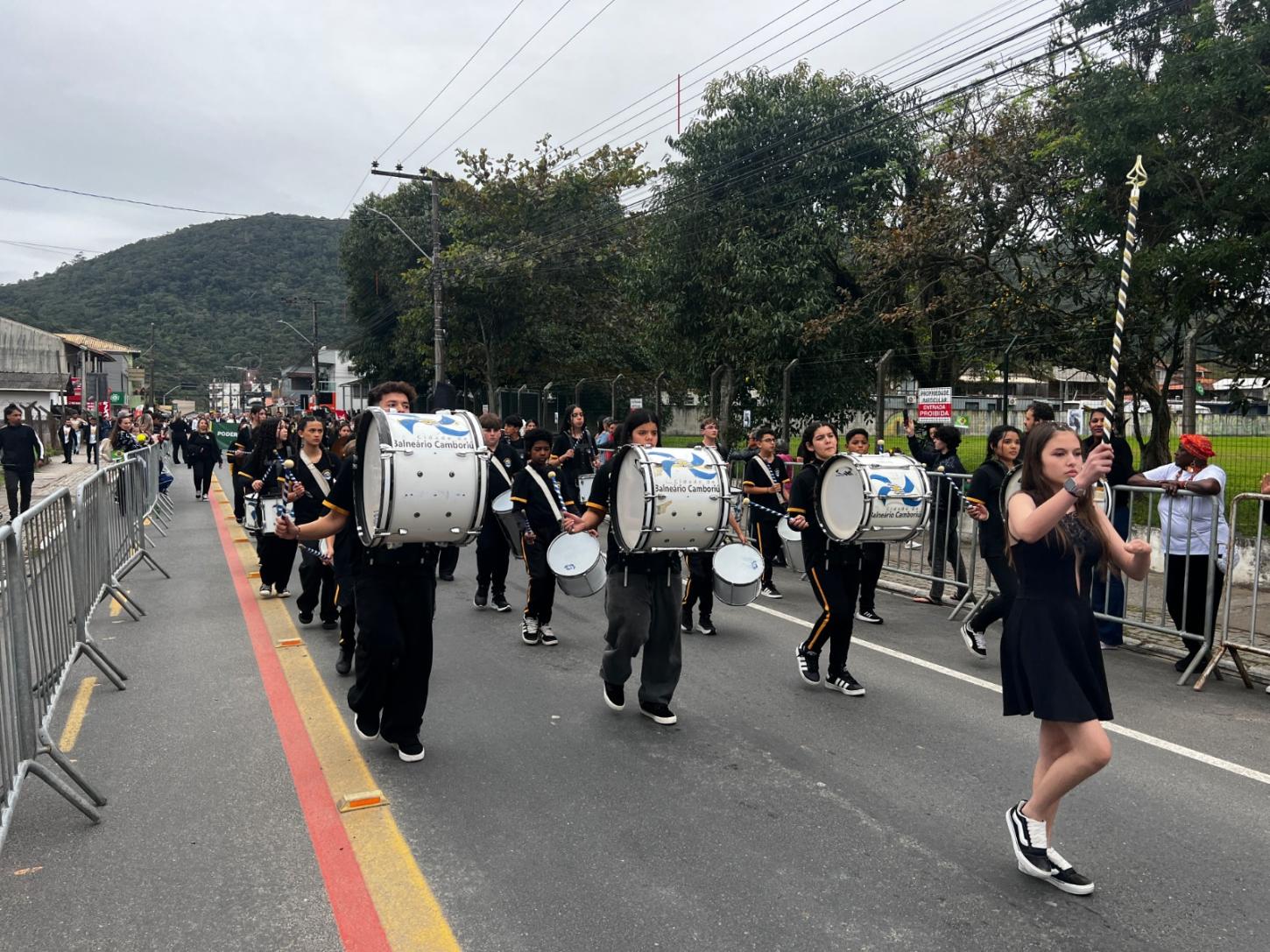 Desfiles Cívicos comemoram a Independência do Brasil na segunda-feira em Balneário Camboriú