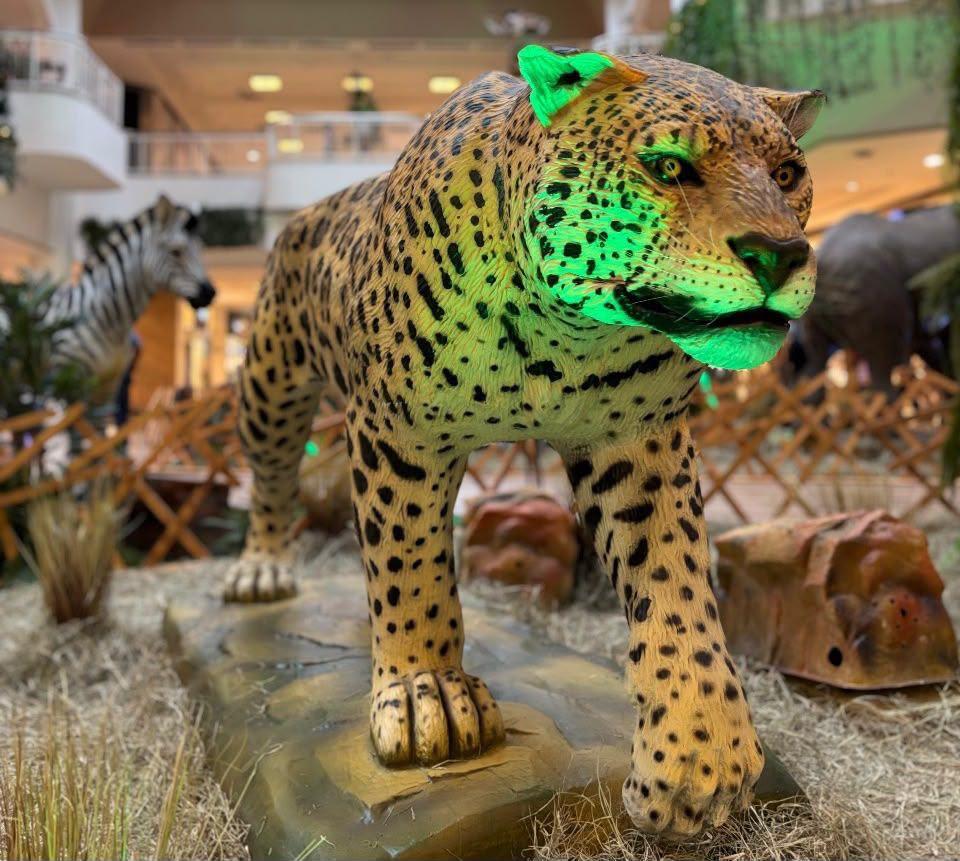 Exposição com animais animatrônicos entra na última semana no Balneário Shopping