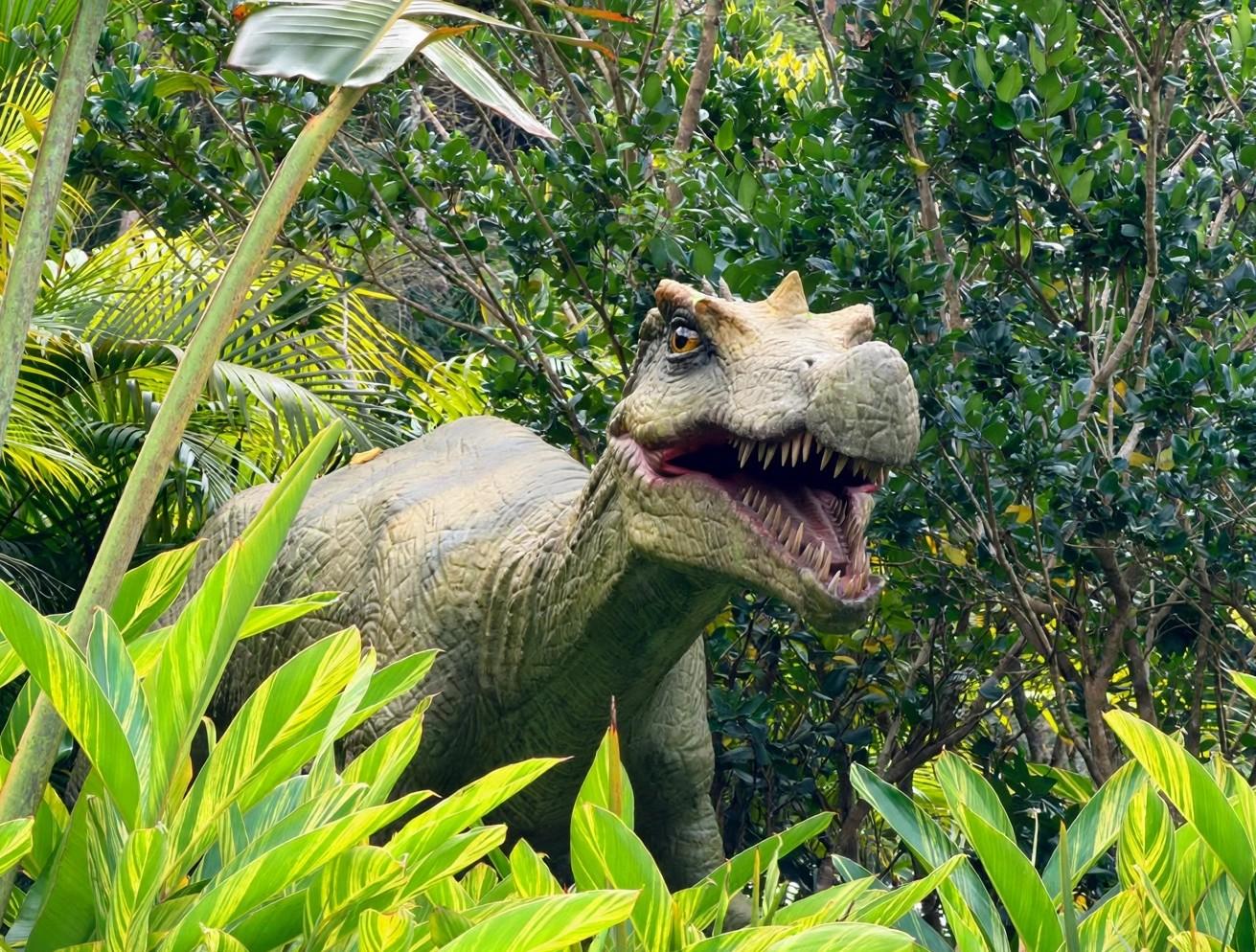 Fóssil de dinossauro que será devolvido ao Brasil tem réplica em parque de Santa Catarina