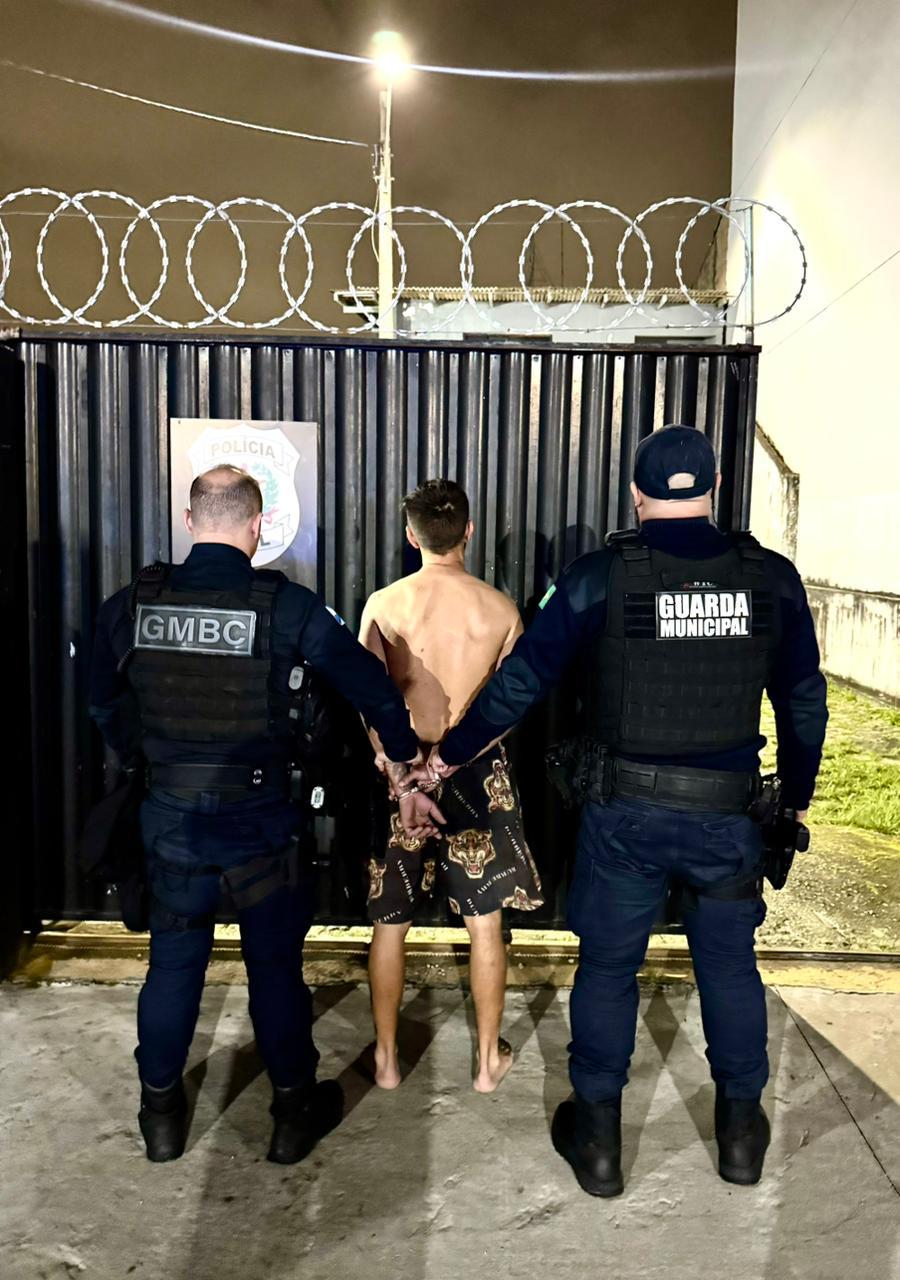 Guarda Municipal de Balneário Camboriú prende autor de violência doméstica em conjunto com a Polícia Civil