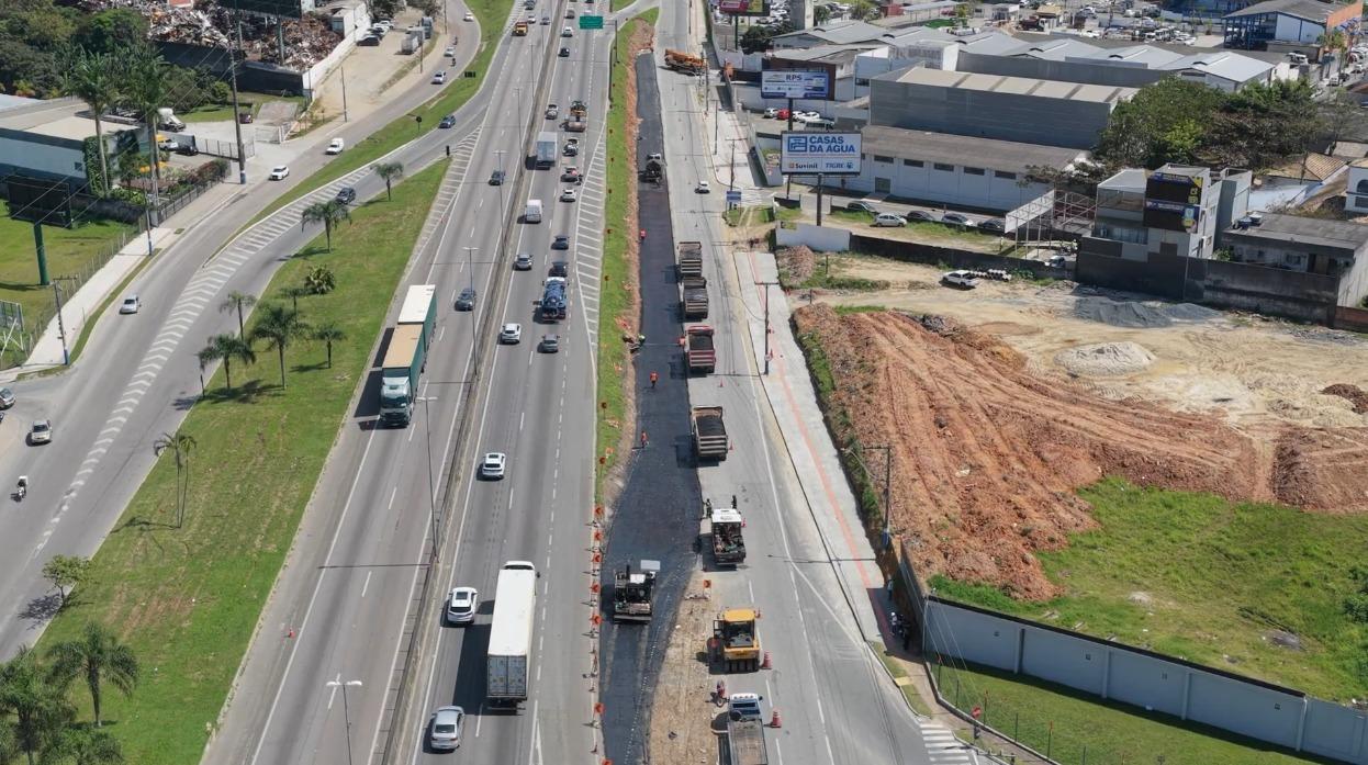 Interdição temporária de acesso à BR-101 em Balneário Camboriú ocorre a partir desta segunda-feira