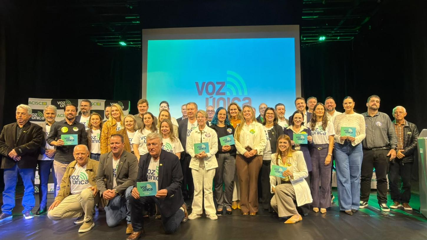 Juliethe Nitz participa do Voz Única e destaca prioridades do setor produtivo do Vale do Itajaí
