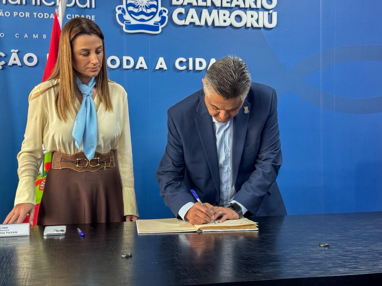 Nilson Probst assume interinamente a Prefeitura de Balneário Camboriú