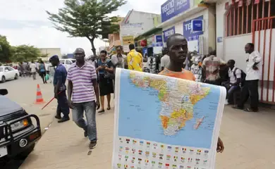 Novo mapa-múndi corrige tamanho da África, América do Sul e Ásia