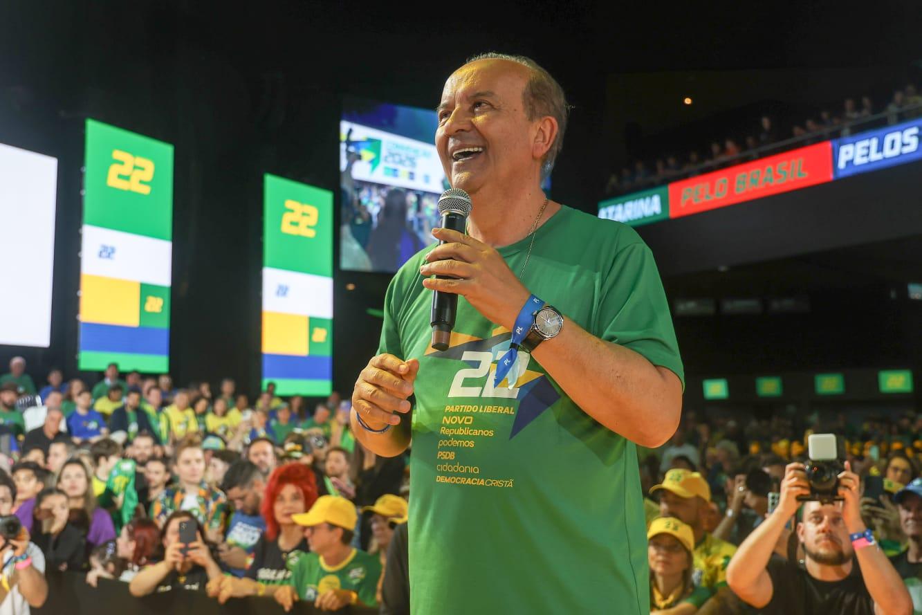 Paraná Pesquisas: Jorginho Mello tem 64,9% dos votos válidos e 78% de aprovação
