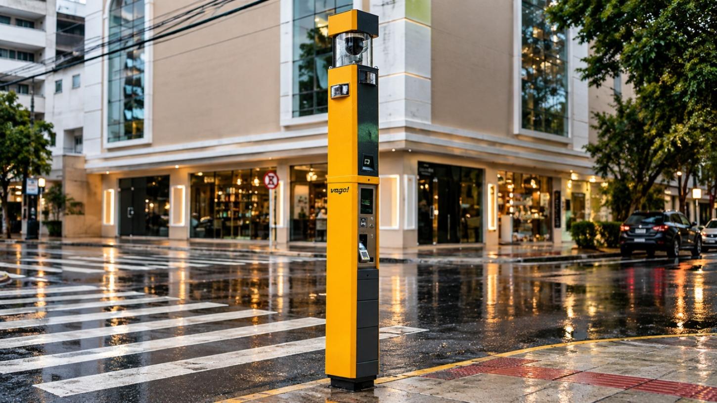 Parquímetros de Balneário Camboriú recebem câmeras para reforçar segurança pública no município