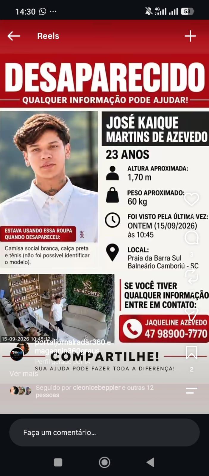 Jovem Desaparecido