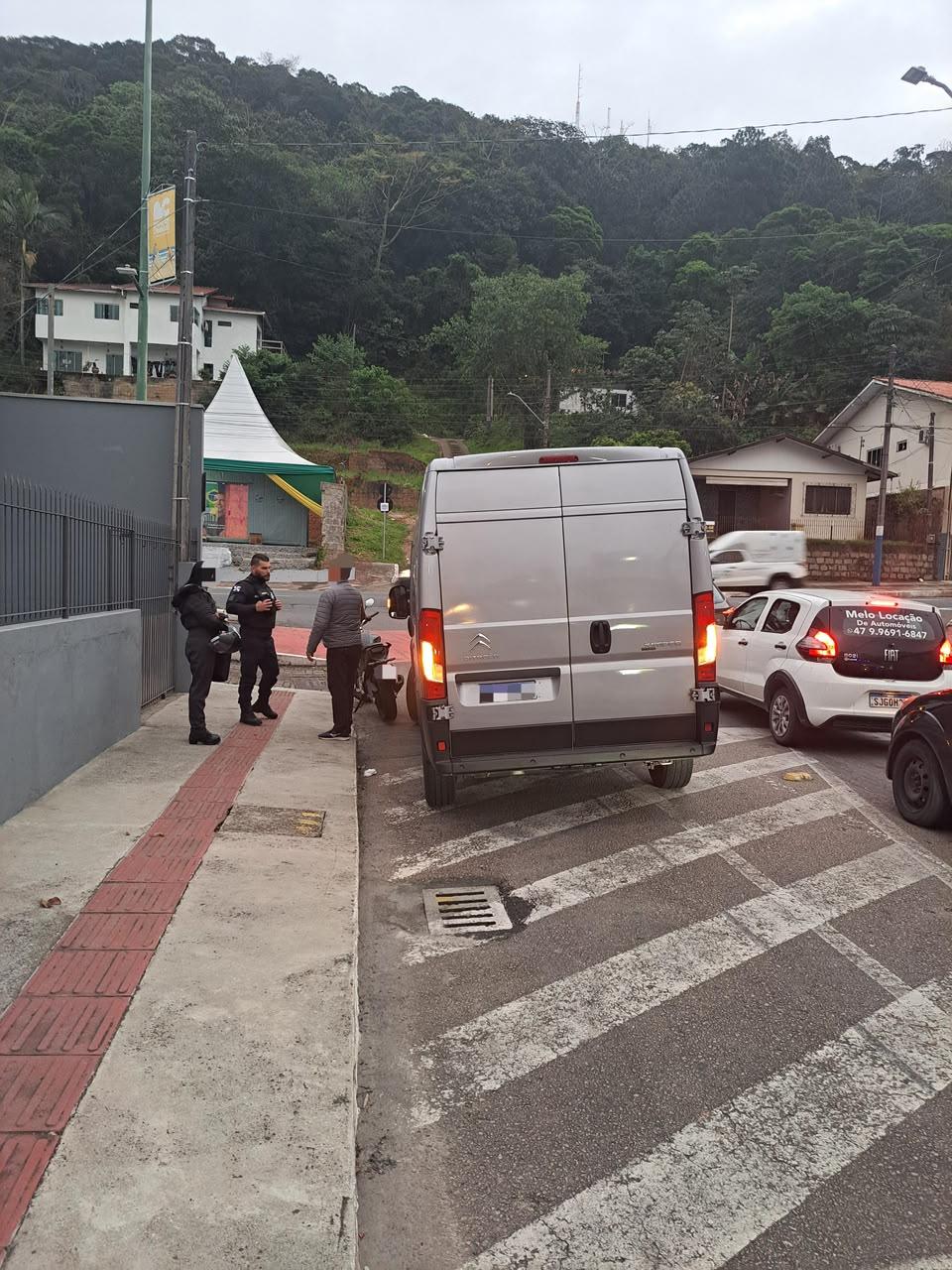 Acidente na rua Áustrai