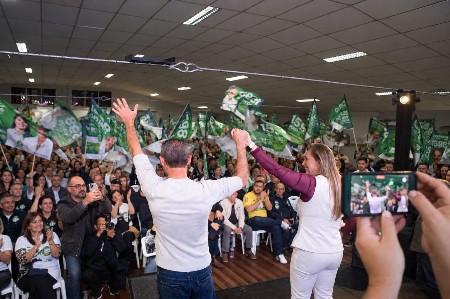 João Matos lança campanha em Navegantes