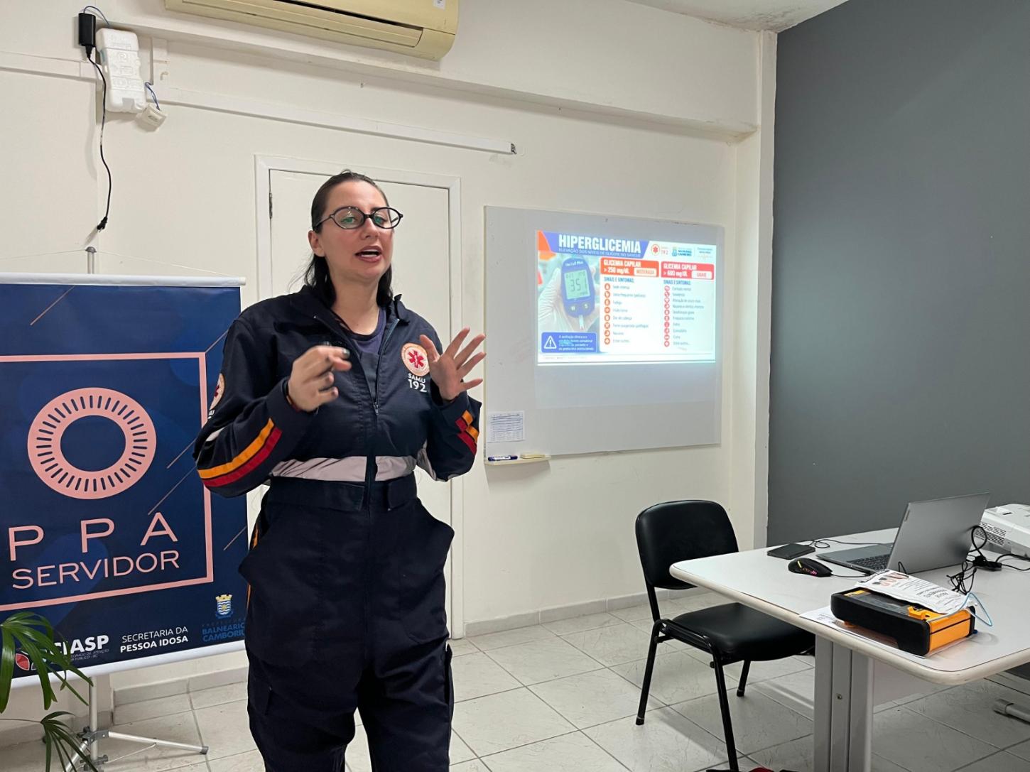 SAMU de BC realiza capacitação com profissionais de saúde