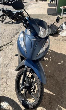 Motocicleta furtada é localizada durante fiscalização