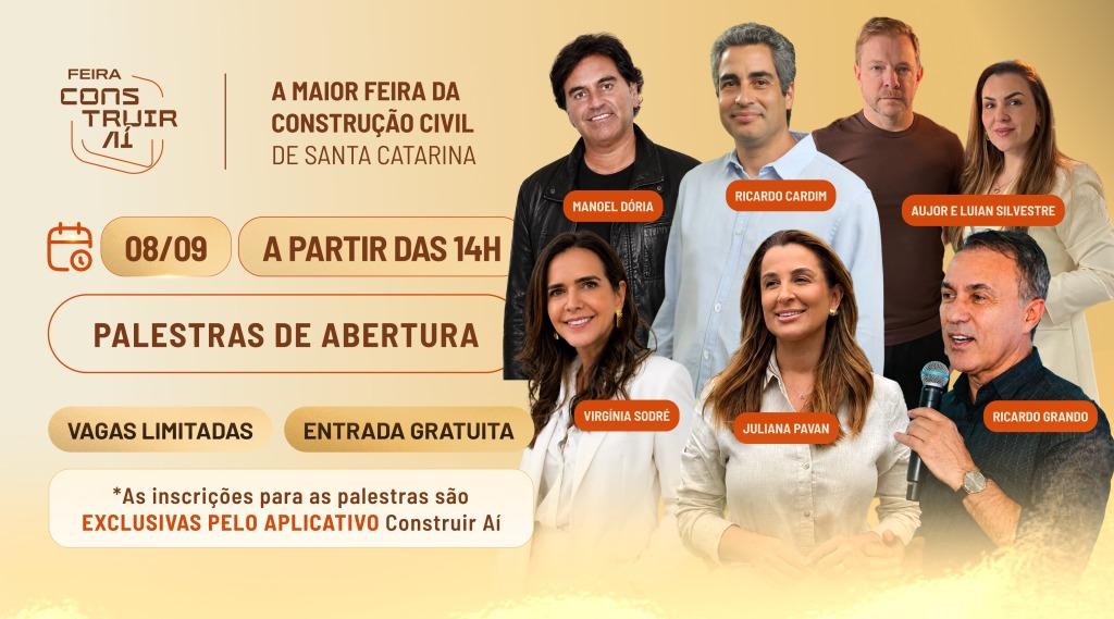 Terça-feira marca início da programação de palestras