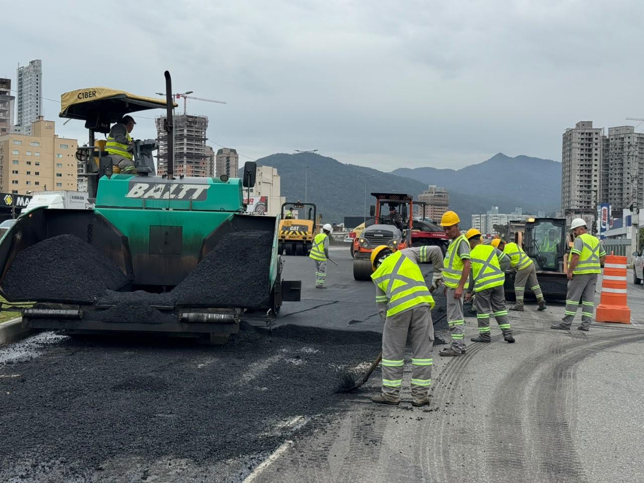 Nova alça de acesso à BR-101 entra na reta final das obras