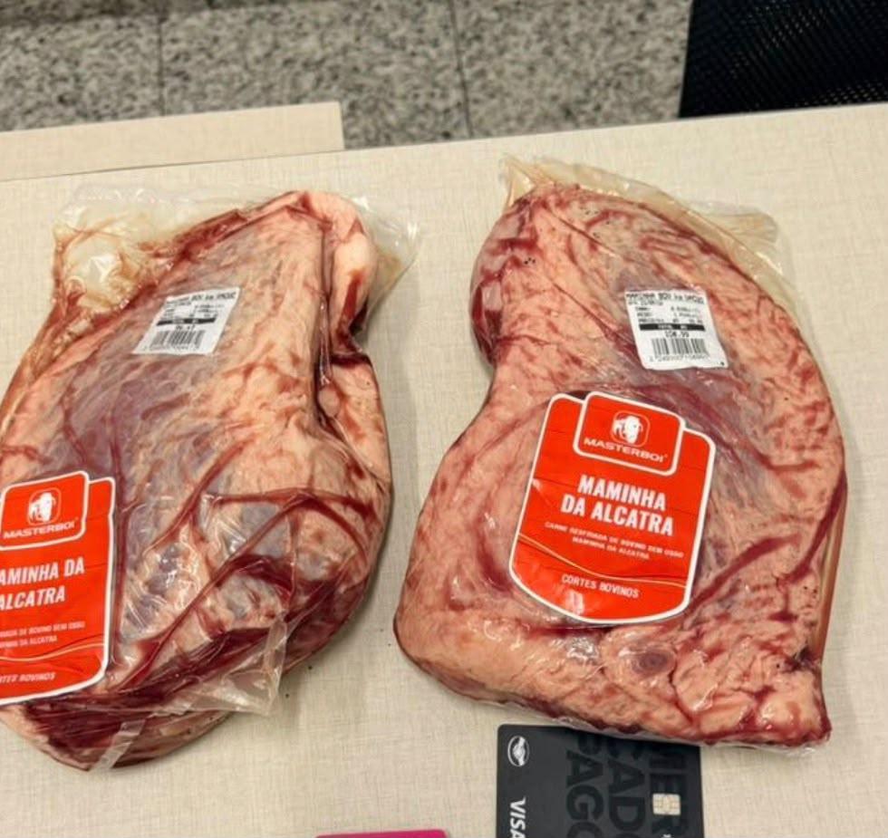 Com tornozeleira eletrônica, homem é preso pela Guarda Municipal de Balneário Camboriú após furtar carne em supermercado
