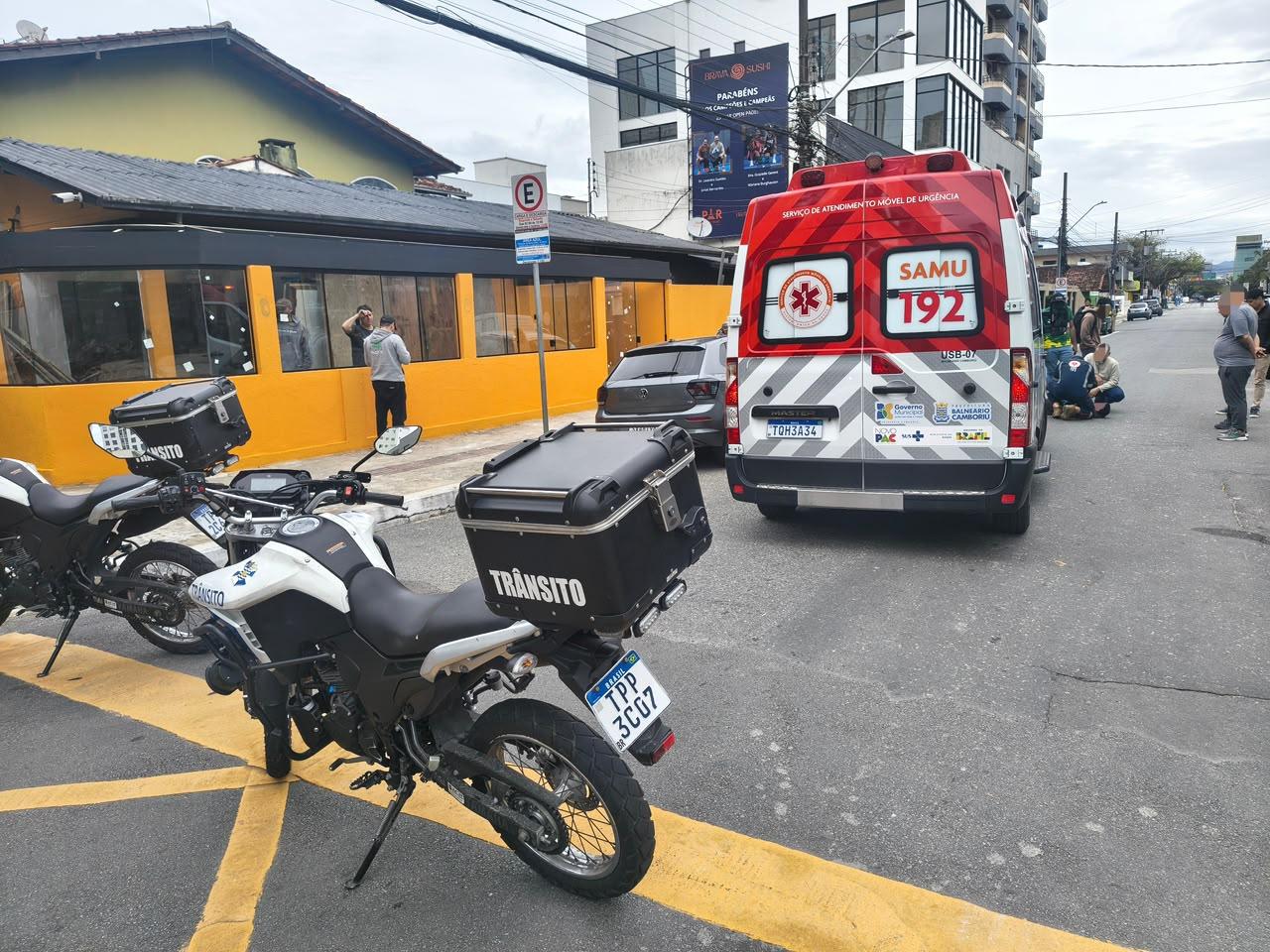 Acidente na rua 1500