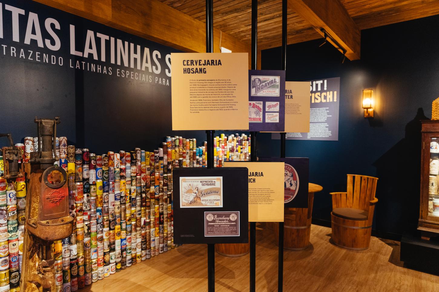História da bebida está presente no espaço (Divulgação)