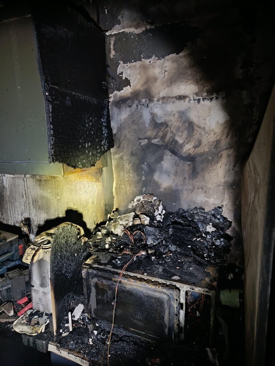 Incêndio em Residência