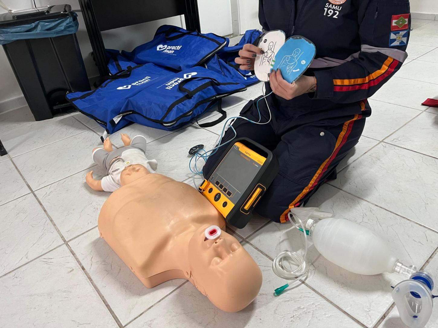SAMU de BC realiza capacitação com profissionais de saúde