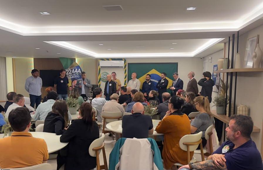 Prefeito em exercício Nilson Probst reforça apoio integral ao deputado Carlos Humberto 