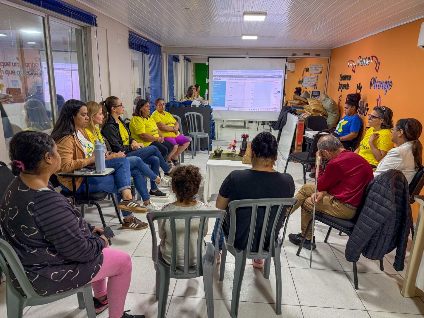 Roda de conversa reuniu a comunidade no Bairro São Judas Tadeu