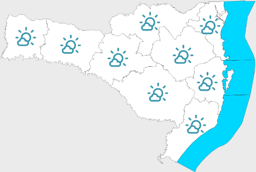 Semana com elevação da temperatura e retorno da chuva