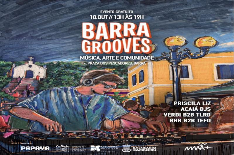 Bairro da Barra recebe primeira edição do Barra Grooves neste domingo