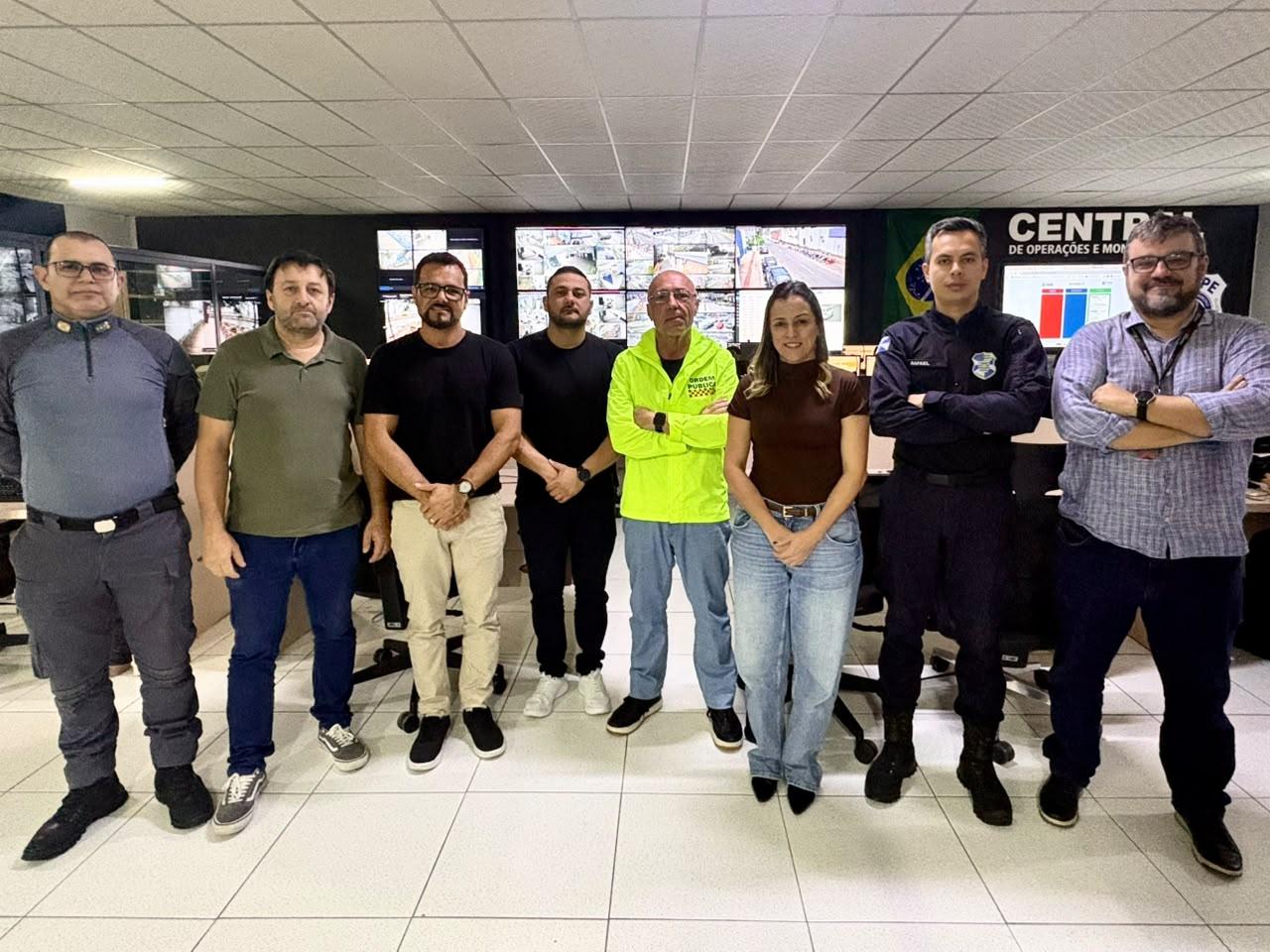 Balneário Camboriú alinha cooperação com Itajaí para compartilhamento de dados de câmeras OCR no município