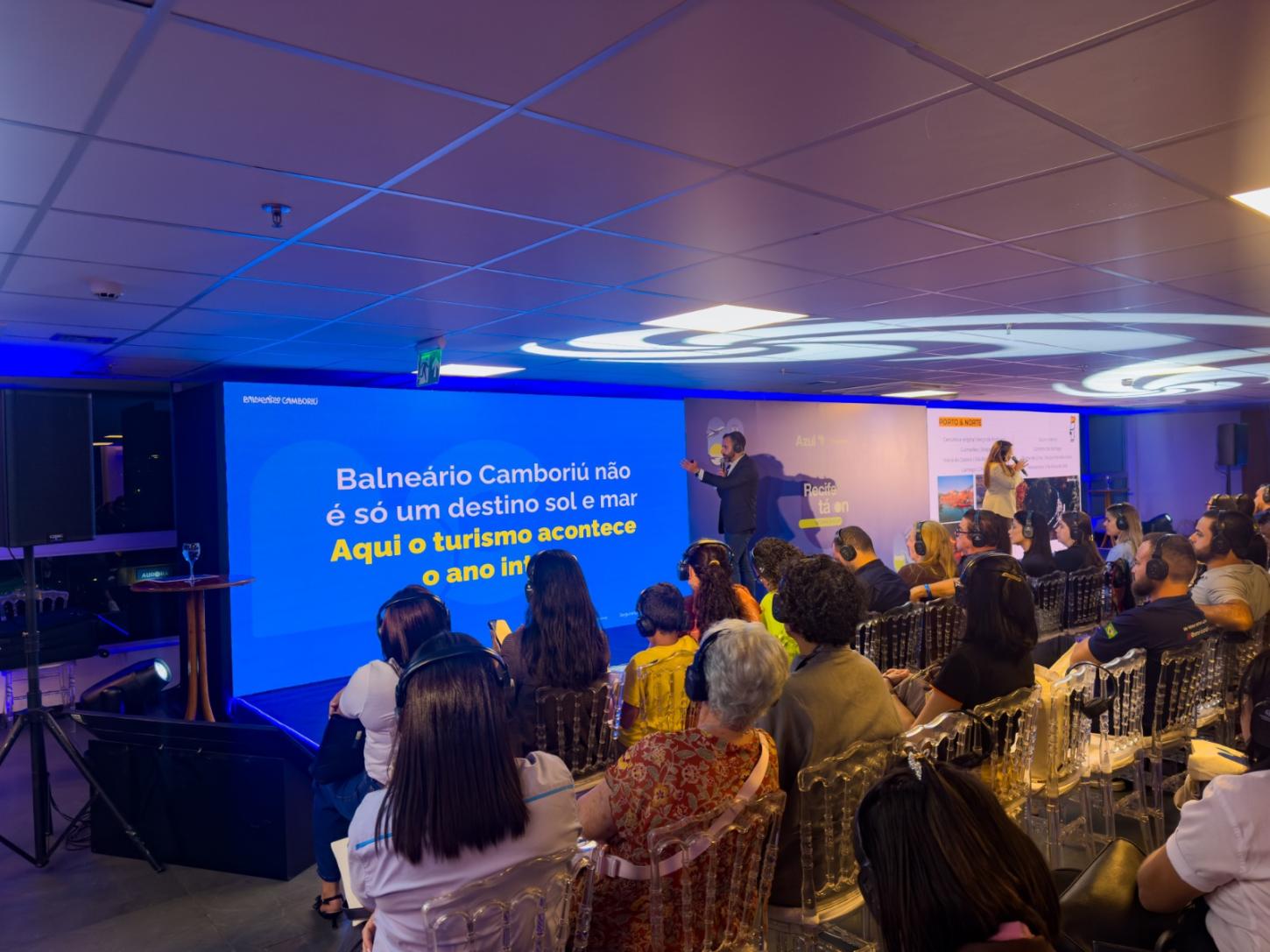 Balneário Camboriú promove destino em evento no Recife