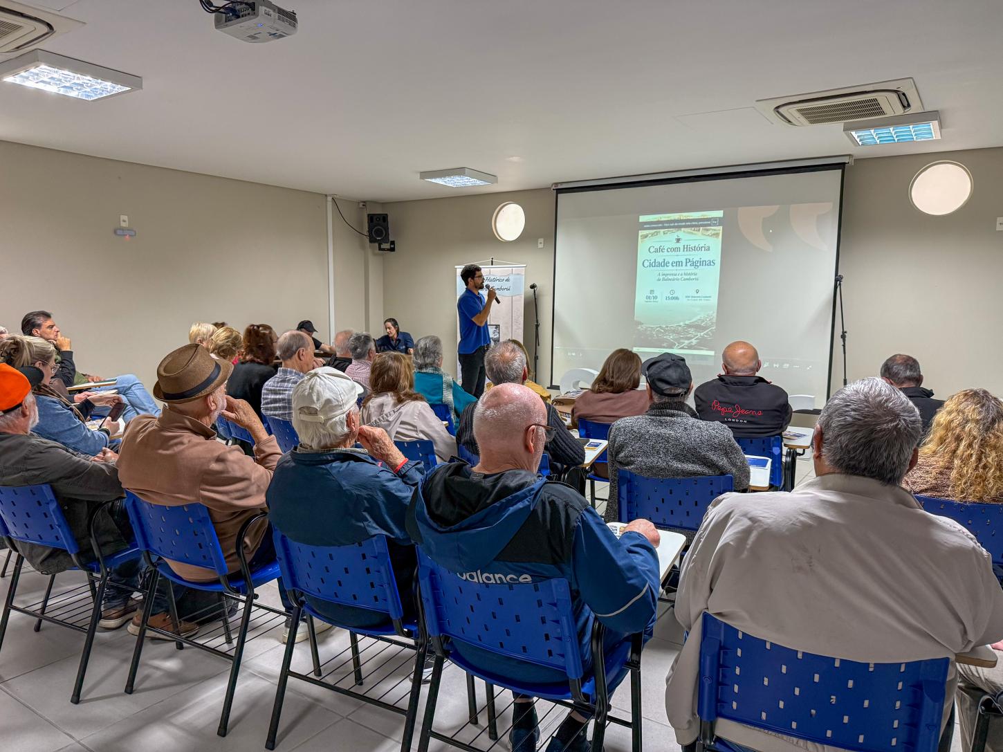 “Café com História” teve como temática a imprensa de Balneário Camboriú