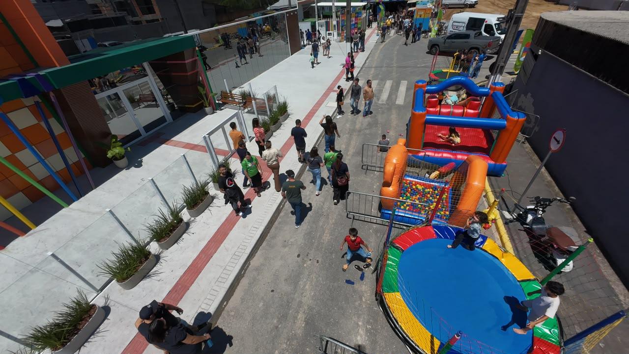 Camboriú: Agito nos Bairros reúne comunidade e marca inauguração de Escola de Tempo Integral