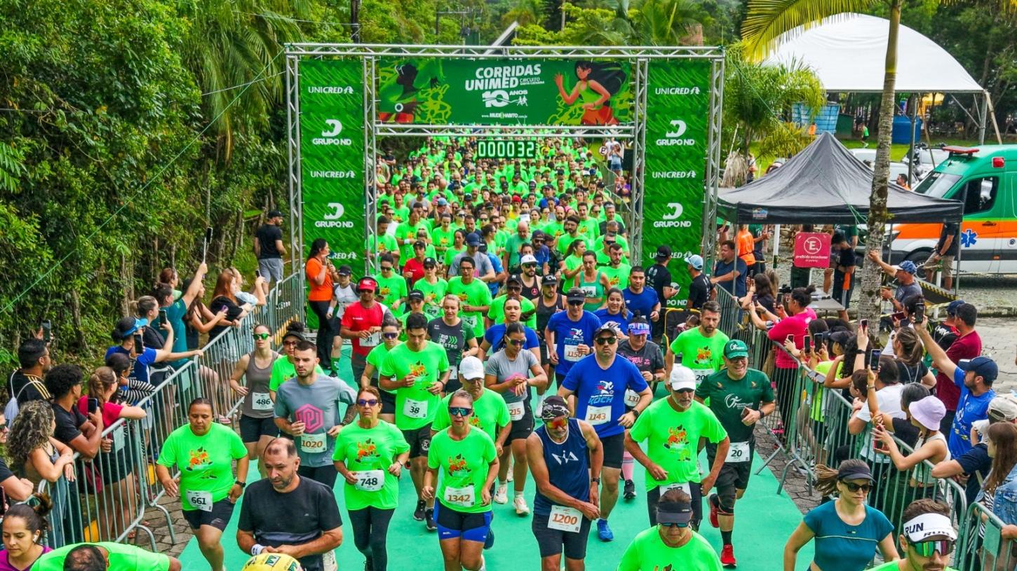 Etapa Itajaí do Circuíto de Corridas Unimed será na manhã deste domingo, na Praia Brava