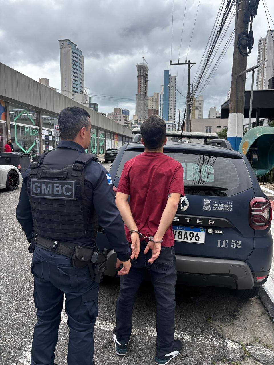 Homem é preso pela Guarda Municipal por descumprimento de medida protetiva 