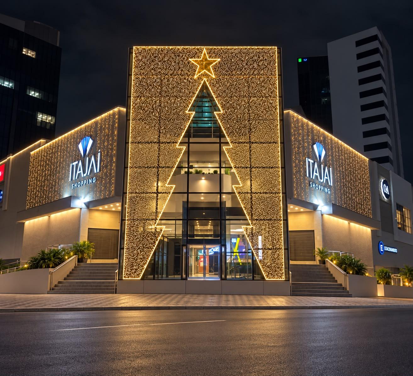 Itajaí Shopping comemora 26 anos e inaugura o “Natal dos Presentes”, primeira decoração natalina da região