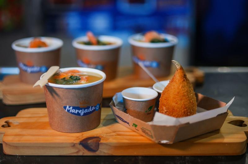 Marejada reúne frutos do mar e diferentes sabores na gastronomia da festa