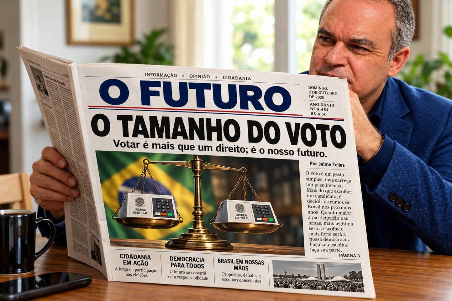 O TAMANHO DO VOTO   