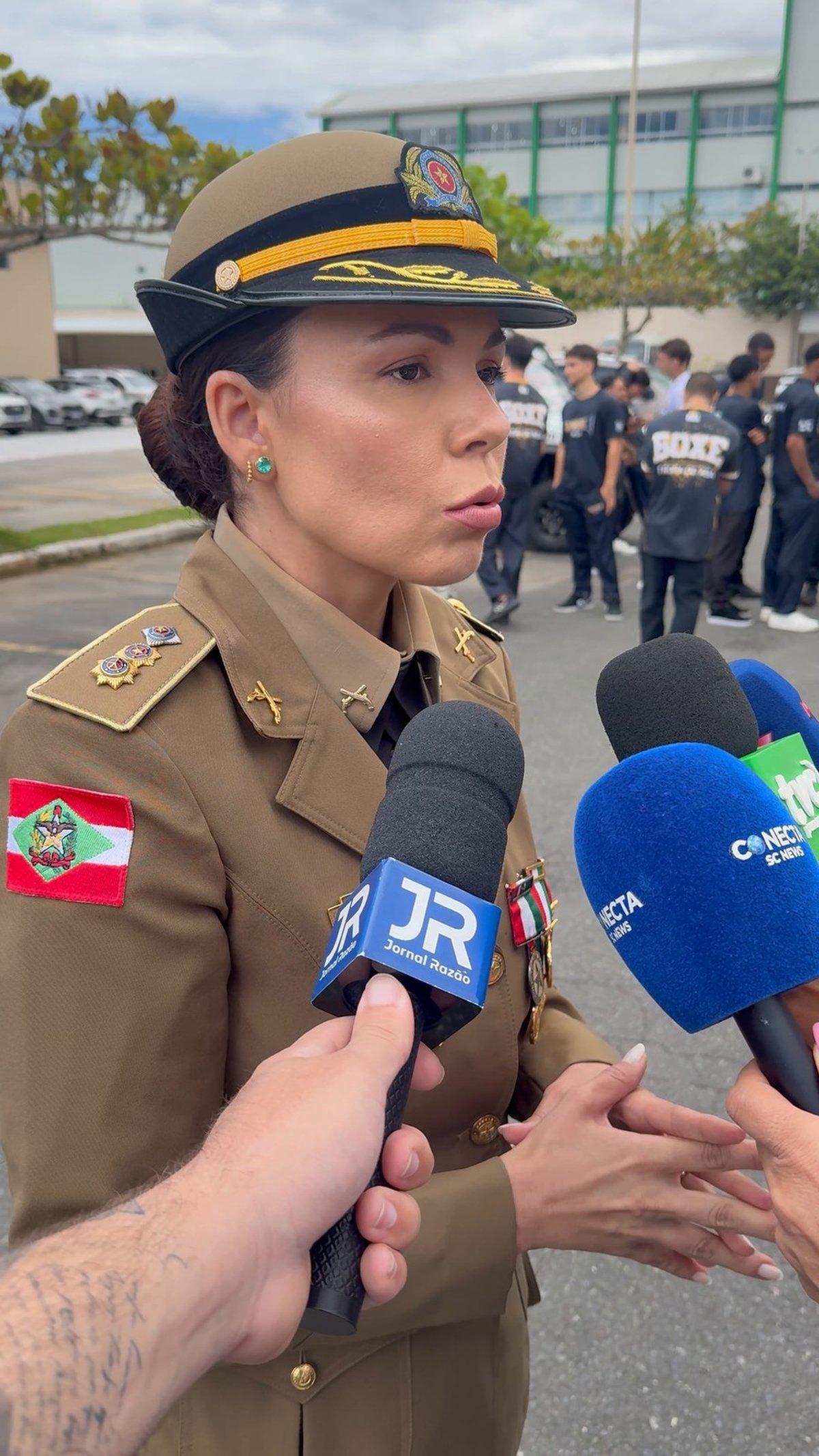 Tenente-coronel PM Karoline Marcon