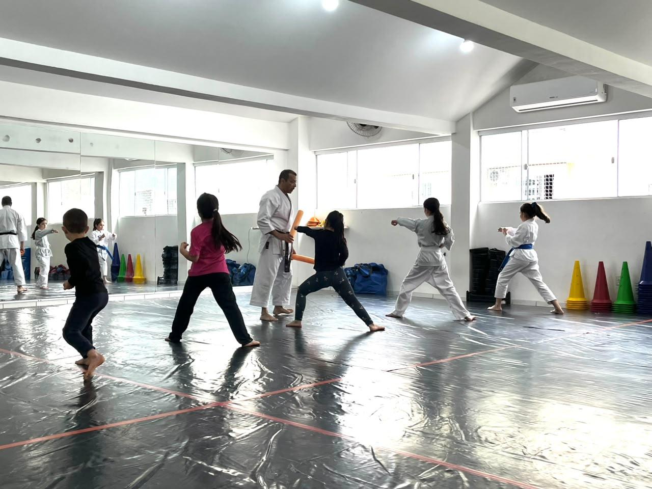 Escolinha de karatê de Balneário Camboriú