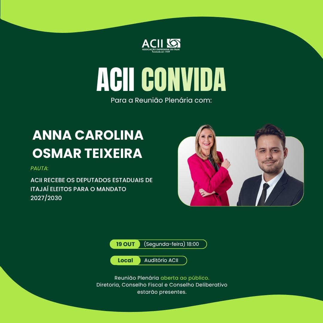 Reunião Plenária da ACII
