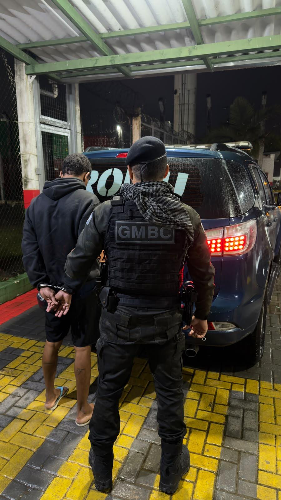 Procurado por extorsão é preso pela Guarda Municipal de Balneário Camboriú